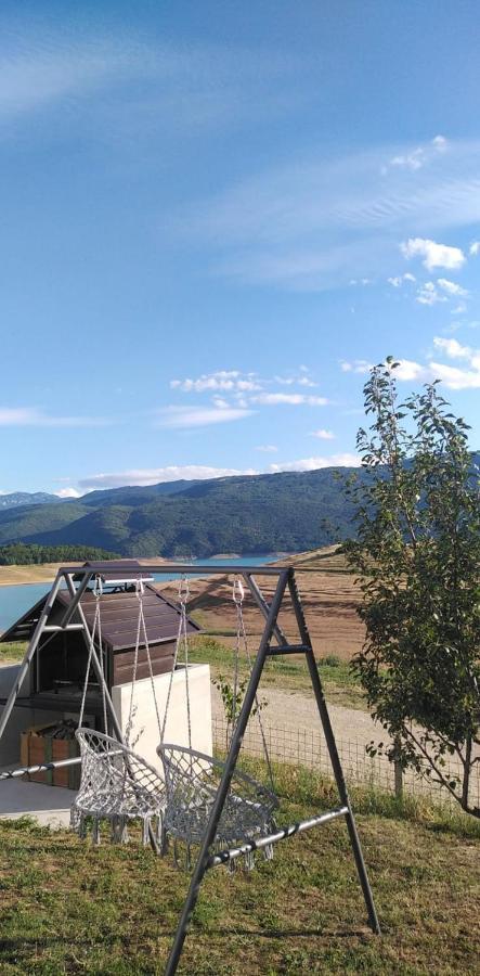Vikendica Bosnjak Prozor Bagian luar foto